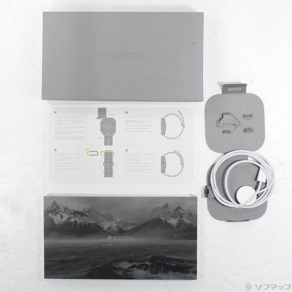 〔中古〕Apple(アップル) Apple Watch Ultra 3 GPS + Cellular 49mm ブラックチタニウムケース ブラックオーシャンバンド〔198-ud〕 |  | 04