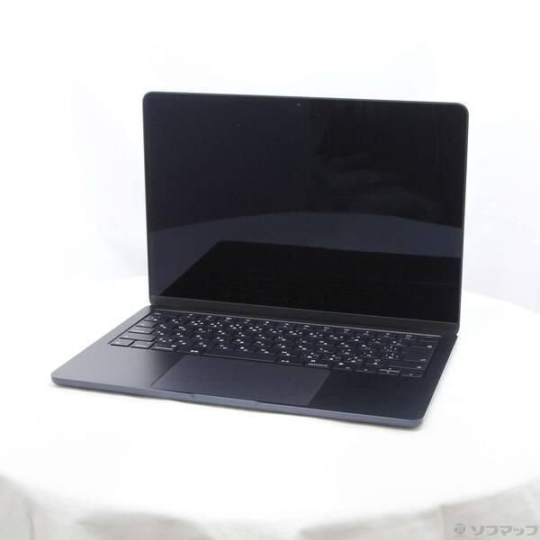 〔中古〕Apple(アップル) MacBook Air 13.6-inch Mid-2022 MLY33J／A Apple M2 8コアCPU_8コアGPU 8GB SSD256GB ミッドナイト 〔26.3 Tahoe〕〔344-ud〕 | 