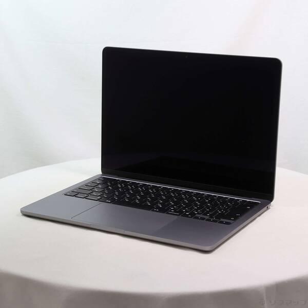 〔中古〕Apple(アップル) MacBook Air 13.6-inch Mid-2022 MLXW3J／A Apple M2 8コアCPU_8コアGPU 8GB SSD256GB スペースグレイ 〔26.3 Tahoe〕〔269-ud〕 | 