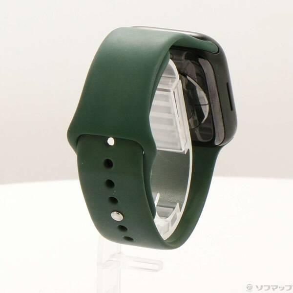 〔中古〕Apple(アップル) Apple Watch Series 7 GPS 45mm グリーンアルミニウムケース クローバースポーツバンド〔352-ud〕 |  | 02