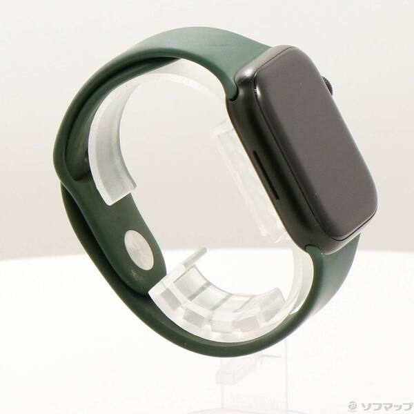 〔中古〕Apple(アップル) Apple Watch Series 7 GPS 45mm グリーンアルミニウムケース クローバースポーツバンド〔352-ud〕 |  | 03