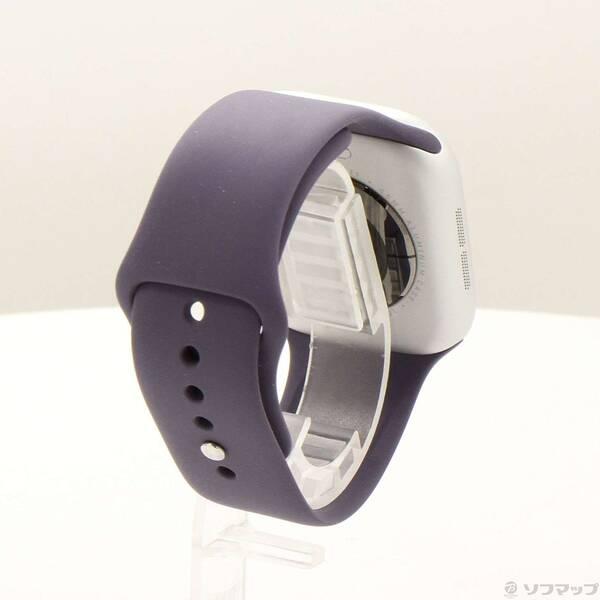 〔中古〕Apple(アップル) Apple Watch Series 11 GPS 46mm シルバーアルミニウムケース パープルフォグスポーツバンド〔377-ud〕 |  | 02