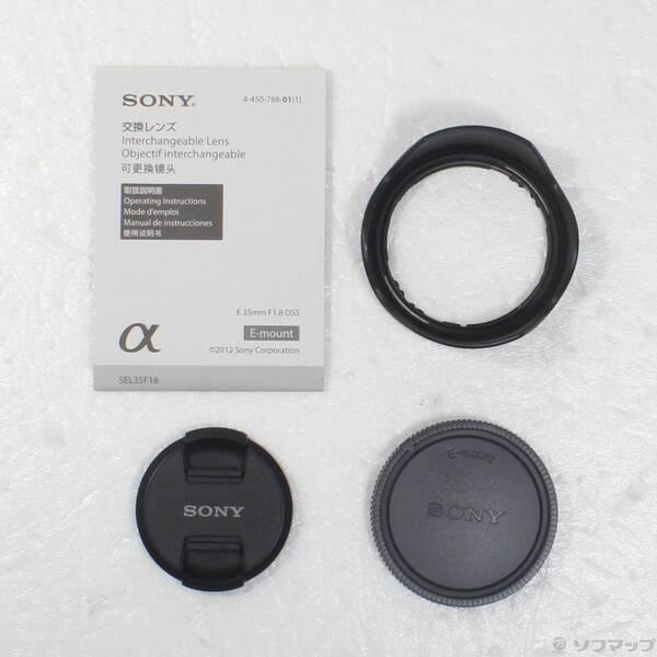 〔中古〕SONY(ソニー) E 35mm F1.8 OSS SEL35F18 (Eレンズ)〔344-ud〕 |  | 04
