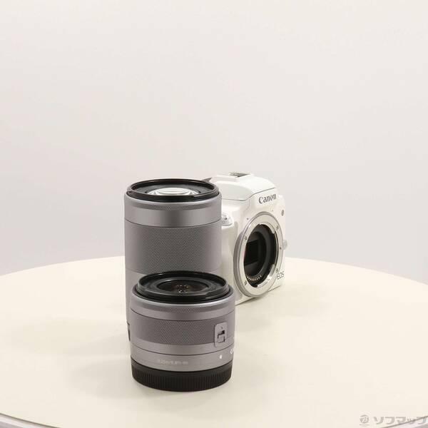 〔中古〕Canon(キヤノン) EOS Kiss M2 ダブルズームキット ホワイト〔251-ud〕 |  | 03