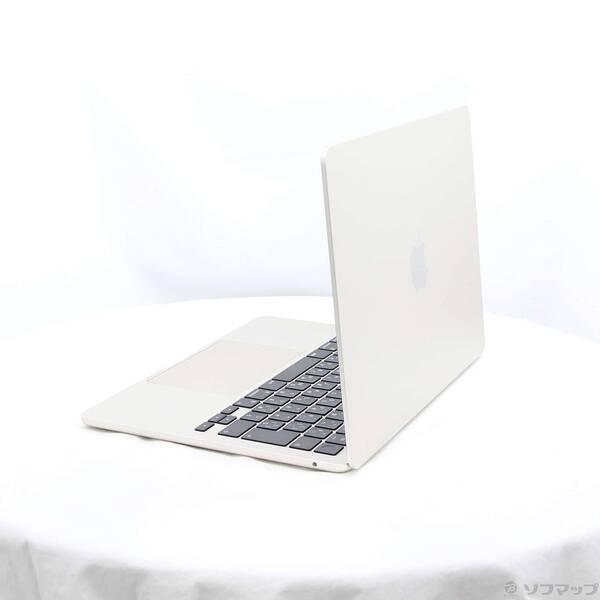 〔中古〕Apple(アップル) MacBook Air 13.6-inch Early-2024 MXCU3J／A Apple M3 8コアCPU_10コアGPU 16GB SSD512GB スターライト 〔26.3 Tahoe〕〔258-ud〕 |  | 01