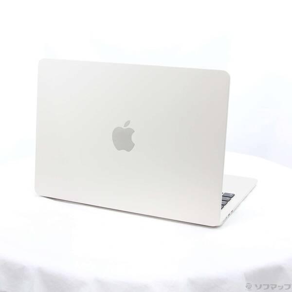 〔中古〕Apple(アップル) MacBook Air 13.6-inch Early-2024 MXCU3J／A Apple M3 8コアCPU_10コアGPU 16GB SSD512GB スターライト 〔26.3 Tahoe〕〔258-ud〕 |  | 02