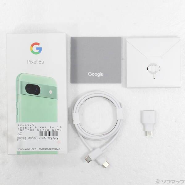 中古〕GOOGLE(グーグル) Google Pixel 8a 128GB アロエ G576D SIM