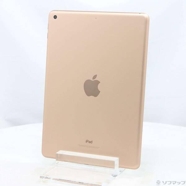 〔中古〕Apple(アップル) iPad 第6世代 32GB ゴールド MRJN2J／A Wi-Fi〔269-ud〕 | 