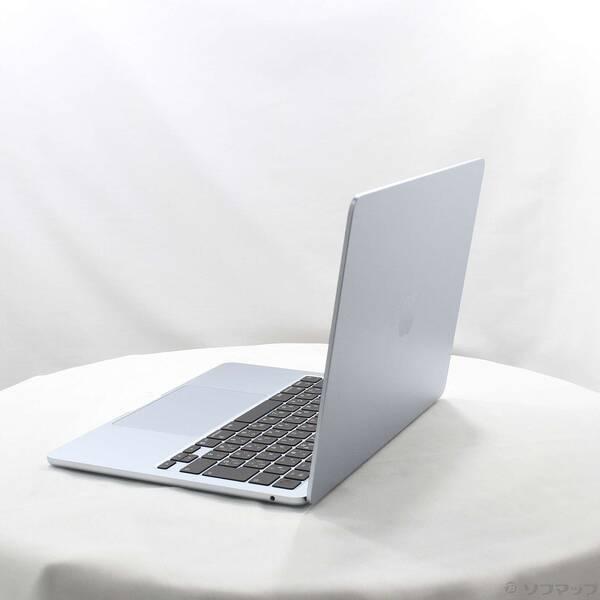 〔中古〕〔展示品〕 MacBook Air 13.6-inch Early-2025 MC6T4J／A Apple M4 10コアCPU_8コアGPU 16GB SSD256GB スカイブルー 〔26.3 Tahoe〕〔258-ud〕 |  | 01