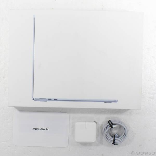 〔中古〕〔展示品〕 MacBook Air 13.6-inch Early-2025 MC6T4J／A Apple M4 10コアCPU_8コアGPU 16GB SSD256GB スカイブルー 〔26.3 Tahoe〕〔258-ud〕 |  | 04