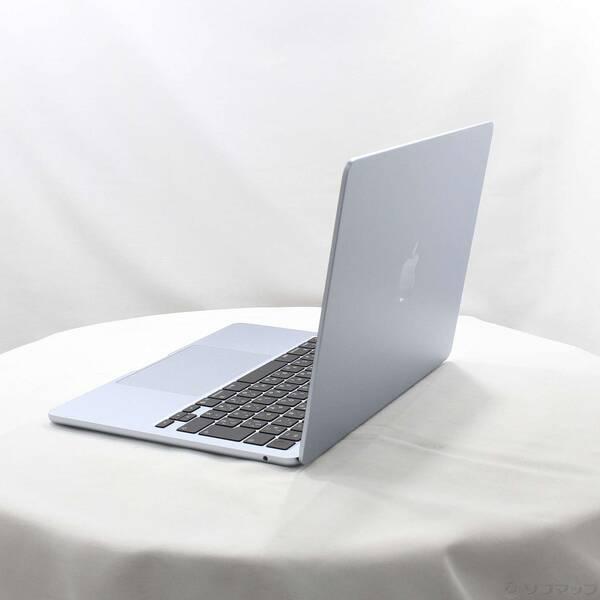 〔中古〕〔展示品〕 MacBook Air 13.6-inch Early-2025 MC6U4J／A Apple M4 10コアCPU_10コアGPU 16GB SSD512GB スカイブルー 〔26.3 Tahoe〕〔198-ud〕 |  | 01