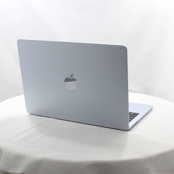 〔中古〕〔展示品〕 MacBook Air 13.6-inch Early-2025 MC6U4J／A Apple M4 10コアCPU_10コアGPU 16GB SSD512GB スカイブルー 〔26.3 Tahoe〕〔198-ud〕 |  | 02