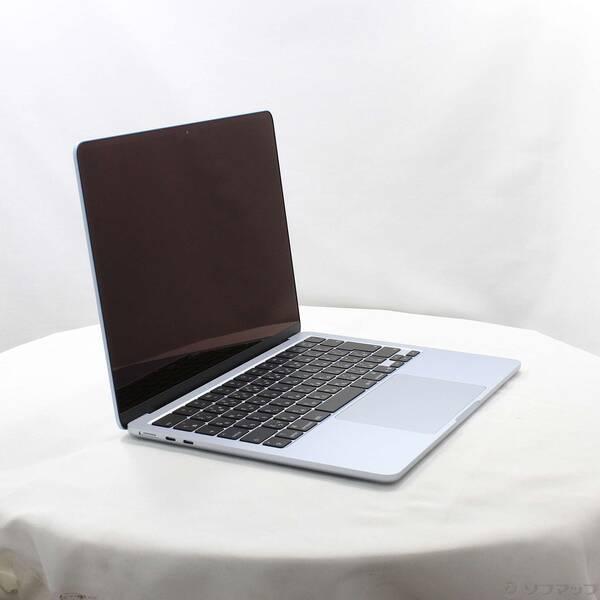 〔中古〕〔展示品〕 MacBook Air 13.6-inch Early-2025 MC6U4J／A Apple M4 10コアCPU_10コアGPU 16GB SSD512GB スカイブルー 〔26.3 Tahoe〕〔198-ud〕 |  | 03
