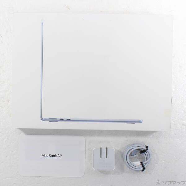 〔中古〕〔展示品〕 MacBook Air 13.6-inch Early-2025 MC6U4J／A Apple M4 10コアCPU_10コアGPU 16GB SSD512GB スカイブルー 〔26.3 Tahoe〕〔198-ud〕 |  | 04