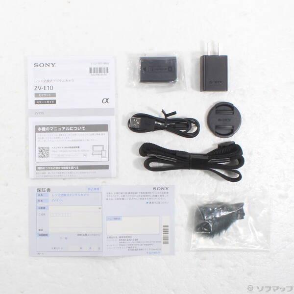〔中古〕SONY(ソニー) 〔展示品〕 VLOGCAM ZV-E10L パワーズームレンズキット ブラック〔368-ud〕 |  | 05