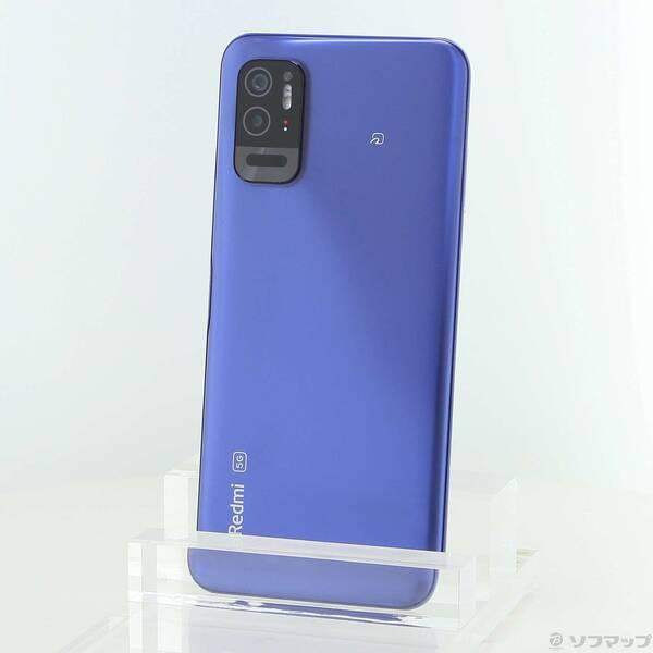 〔中古〕Xiaomi(シャオミ) Redmi Note 10T 64GB ナイトタイムブルー XMSAC1 Softbank SIMフリー〔297-ud〕 | 