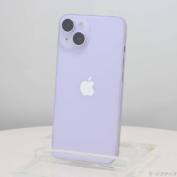 〔中古〕Apple(アップル) iPhone14 256GB パープル MPW93J／A SIMフリー〔258-ud〕 | 