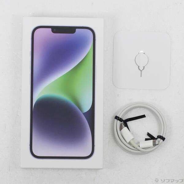 〔中古〕Apple(アップル) iPhone14 256GB パープル MPW93J／A SIMフリー〔258-ud〕 |  | 04