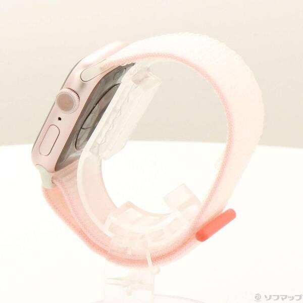 〔中古〕Apple(アップル) Apple Watch Series 9 GPS 41mm ピンクアルミニウムケース ライトピンクスポーツループ〔344-ud〕 |  | 01