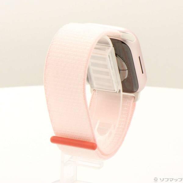 〔中古〕Apple(アップル) Apple Watch Series 9 GPS 41mm ピンクアルミニウムケース ライトピンクスポーツループ〔344-ud〕 |  | 02