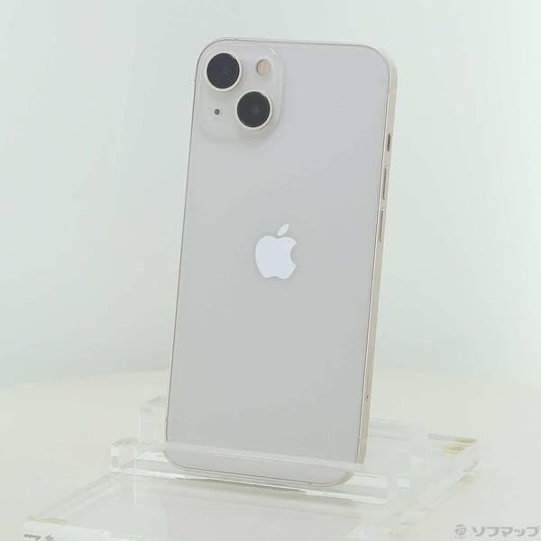 〔中古〕Apple(アップル) iPhone13 128GB スターライト MLND3J／A SIMフリー〔344-ud〕 | 