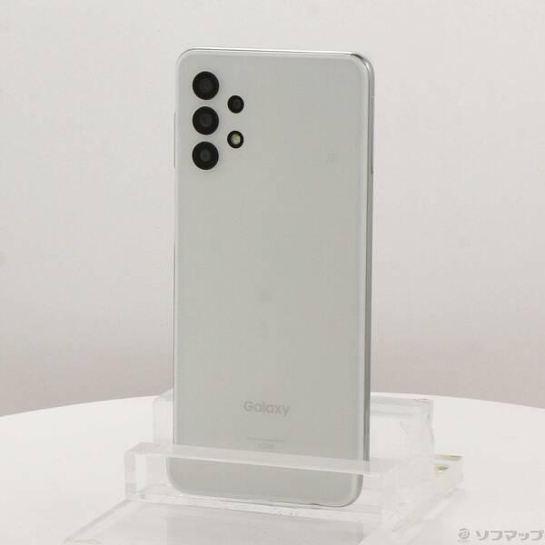 〔中古〕SAMSUNG(サムスン) GALAXY A32 5G 64GB オーサムホワイト SCG08 auロック解除SIMフリー〔297-ud〕 | 
