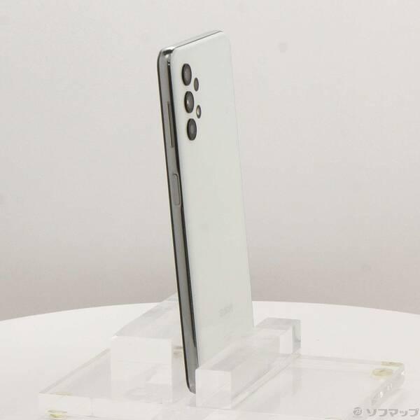 〔中古〕SAMSUNG(サムスン) GALAXY A32 5G 64GB オーサムホワイト SCG08 auロック解除SIMフリー〔297-ud〕 |  | 03