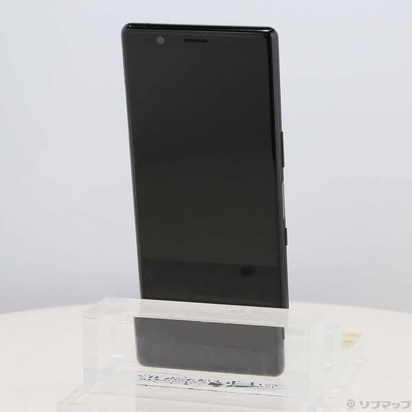 〔中古〕SONY(ソニー) Xperia 5 64GB ブラック SO-01M docomoロック解除SIMフリー〔305-ud〕 |  | 02