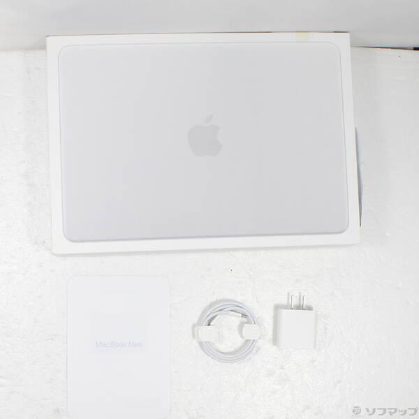 〔中古〕Apple(アップル) MacBook Neo 13-inch Early-2026 MHFA4J／A Apple A18 Pro 6コアCPU_5コアGPU 8GB SSD256GB シルバー 〔26.3 Tahoe〕〔305-ud〕 |  | 04