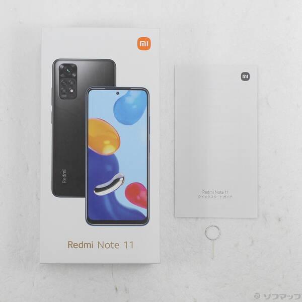 〔中古〕XIAOMI Redmi Note 11 64GB グラファイトグレー 2201117TL SIMフリー〔352-ud〕 |  | 04