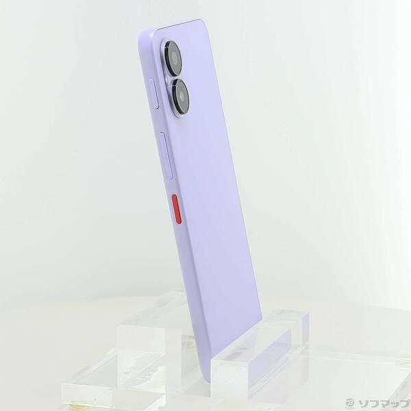 中古〕ワイモバイル nubia S2 128GB ラベンダー ZESCQ1 Y!mobile SIM