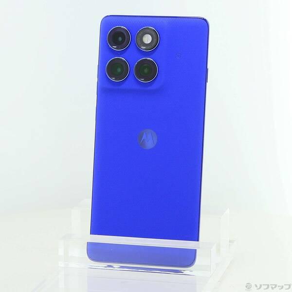 〔中古〕Motorola(モトローラ) motorola edge 60s pro 256GB ダーズブルー MOSAN1 Softbank SIMフリー〔262-ud〕 | 