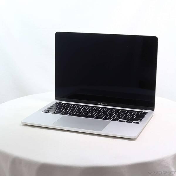 〔中古〕Apple(アップル) MacBook Pro 13.3-inch Late-2020 MYDA2J／A Apple M1 8コアCPU_8コアGPU 8GB SSD256GB シルバー 〔26.3 Tahoe〕〔377-ud〕 | 