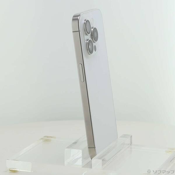 〔中古〕Apple(アップル) iPhone15 Pro 128GB ホワイトチタニウム MTU83J／A SIMフリー〔269-ud〕 |  | 03