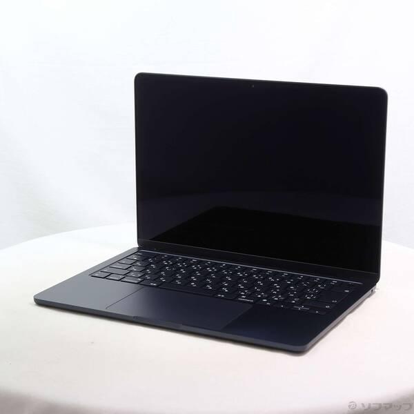 〔中古〕Apple(アップル) MacBook Air 13.6-inch Late-2024 MC8Q4J／A Apple M3 8コアCPU_10コアGPU 24GB SSD1TB ミッドナイト 〔26.3 Tahoe〕〔258-ud〕 | 