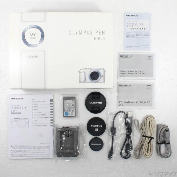 〔中古〕OLYMPUS(オリンパス) PEN E-PL9 EZダブルズームキット ホワイト〔251-ud〕 |  | 05