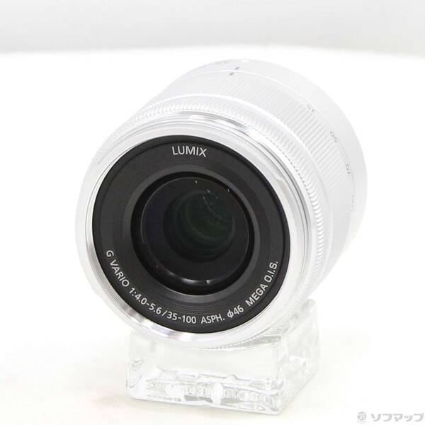 〔中古〕Panasonic(パナソニック) LUMIX G Vario 35-100mm F4.0-5.6 ASPH／MEGA O.I.S. シルバー〔348-ud〕 | 