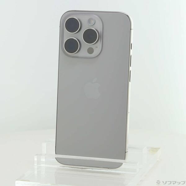 〔中古〕Apple(アップル) iPhone15 Pro 256GB ナチュラルチタニウム MTUF3J／A SIMフリー〔348-ud〕 | 