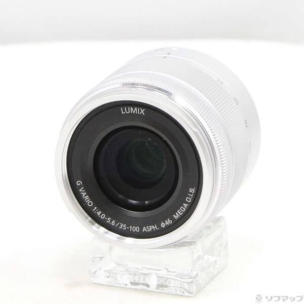 〔中古〕Panasonic(パナソニック) LUMIX G Vario 35-100mm F4.0-5.6 ASPH／MEGA O.I.S. シルバー〔349-ud〕 | 