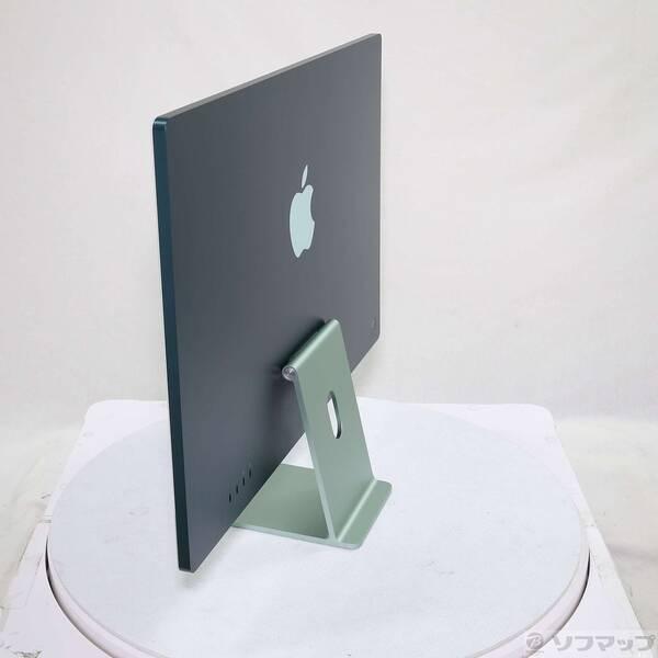 〔中古〕Apple(アップル) iMac 24-inch Mid-2021 MGPH3J／A Apple M1 8コアCPU_8コアGPU 8GB SSD256GB グリーン 〔26.3 Tahoe〕〔258-ud〕 |  | 01