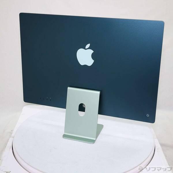 〔中古〕Apple(アップル) iMac 24-inch Mid-2021 MGPH3J／A Apple M1 8コアCPU_8コアGPU 8GB SSD256GB グリーン 〔26.3 Tahoe〕〔258-ud〕 |  | 02
