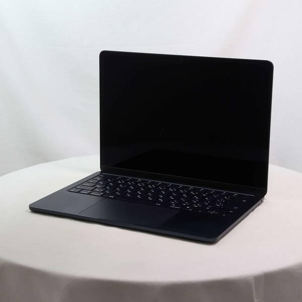 〔中古〕Apple(アップル) MacBook Air 13.6-inch Early-2024 MXCV3J／A Apple M3 8コアCPU_10コアGPU 16GB SSD512GB ミッドナイト 〔26.3 Tahoe〕〔258-ud〕 | 