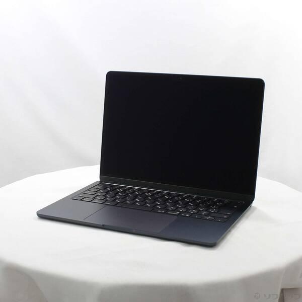 〔中古〕〔展示品〕 MacBook Air 13.6-inch Early-2025 MW123J／A Apple M4 10コアCPU_8コアGPU 16GB SSD256GB ミッドナイト 〔26.3 Tahoe〕〔198-ud〕 | 