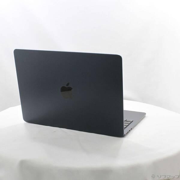 〔中古〕〔展示品〕 MacBook Air 13.6-inch Early-2025 MW123J／A Apple M4 10コアCPU_8コアGPU 16GB SSD256GB ミッドナイト 〔26.3 Tahoe〕〔198-ud〕 |  | 02