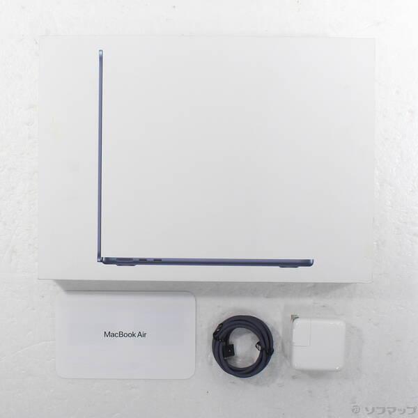 〔中古〕〔展示品〕 MacBook Air 13.6-inch Early-2025 MW123J／A Apple M4 10コアCPU_8コアGPU 16GB SSD256GB ミッドナイト 〔26.3 Tahoe〕〔198-ud〕 |  | 04