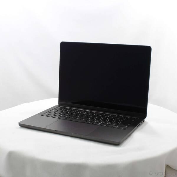 〔中古〕〔展示品〕 MacBook Pro 14.2-inch Late-2025 MDE04J／A Apple M5 10コアCPU_10コアGPU 16GB SSD512GB スペースブラック 〔26.3 Tahoe〕〔377-ud〕 | 