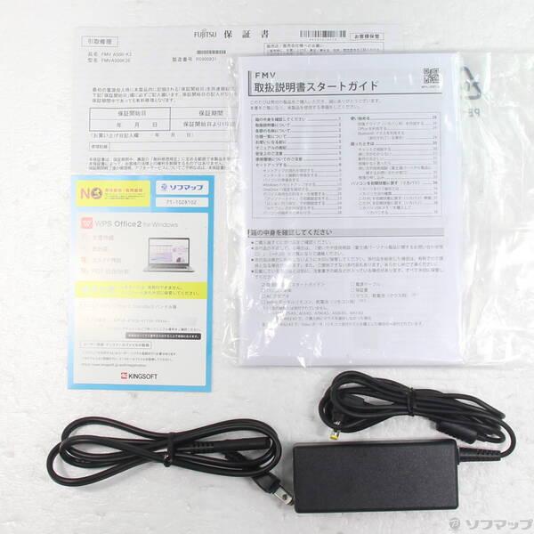 〔中古〕FUJITSU(富士通） FMV Note A A500-K3 FMVA500K3S ファインシルバー〔198-ud〕 |  | 04