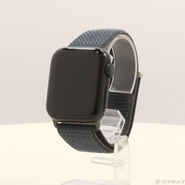 〔中古〕Apple(アップル) 〔展示品〕 Apple Watch SE 第2世代 GPS 40mm ミッドナイトアルミニウムケース ミッドナイトスポーツループ〔269-ud〕 | 