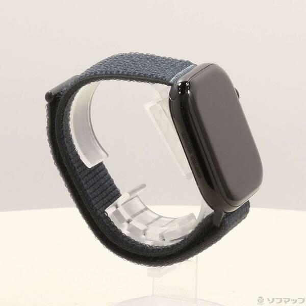〔中古〕Apple(アップル) Apple Watch Series 10 GPS 46mm ジェットブラックアルミニウムケース インクスポーツループ〔352-ud〕_3