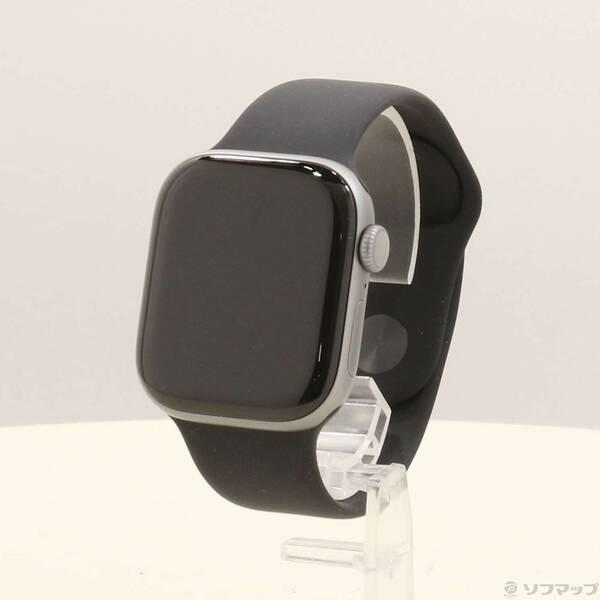 〔中古〕Apple(アップル) 〔展示品〕 Apple Watch Series 11 GPS 42mm スペースグレイアルミニウムケース ブラックスポーツバンド〔262-ud〕 | 